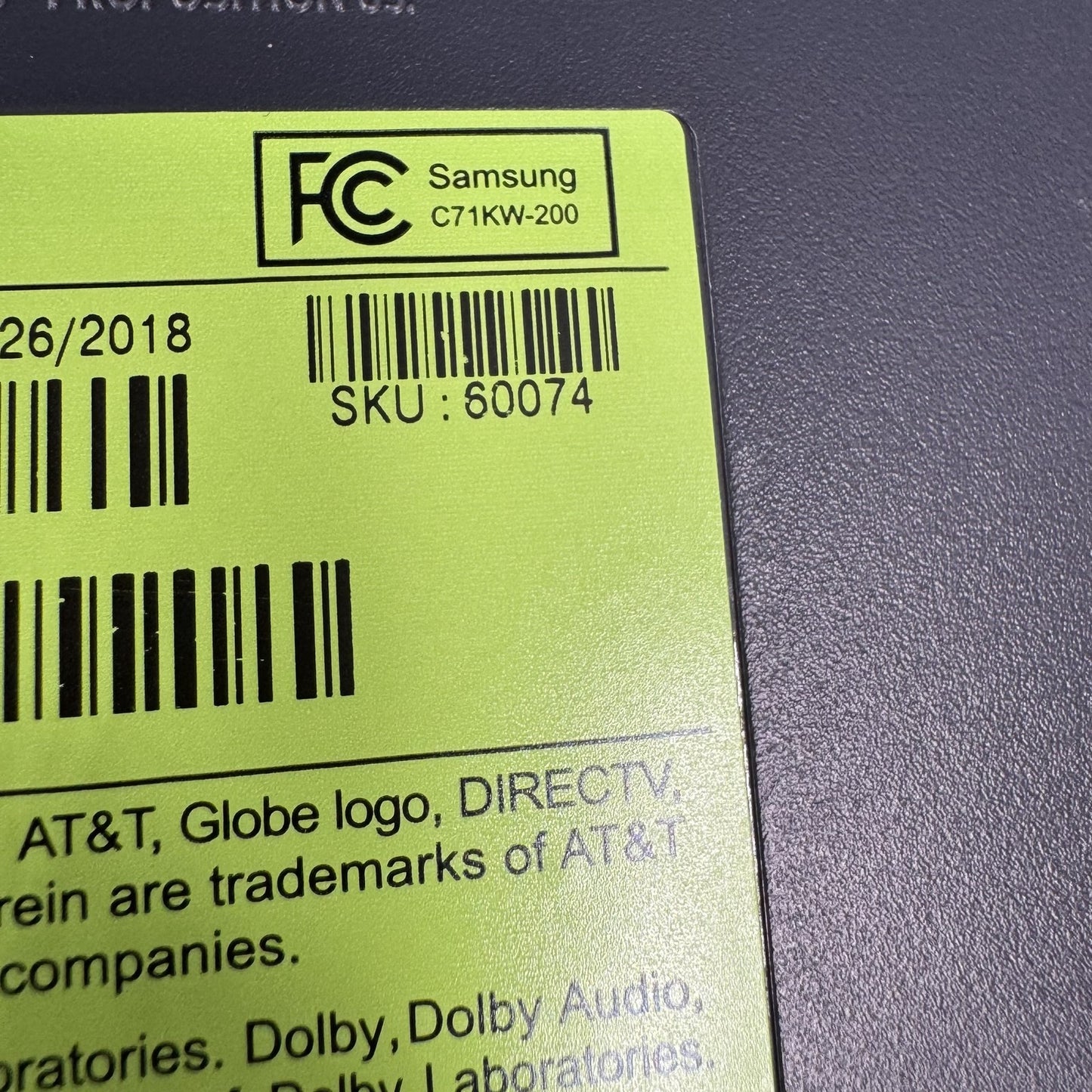 DIRECTV Stream TV Box Streaming Media Player C71KW-200 No Remote TESTED WORKING