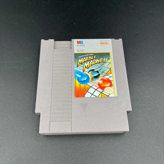 Marble Madness Nintendo NES Video Game Cartridge Authentic Original MB 1985