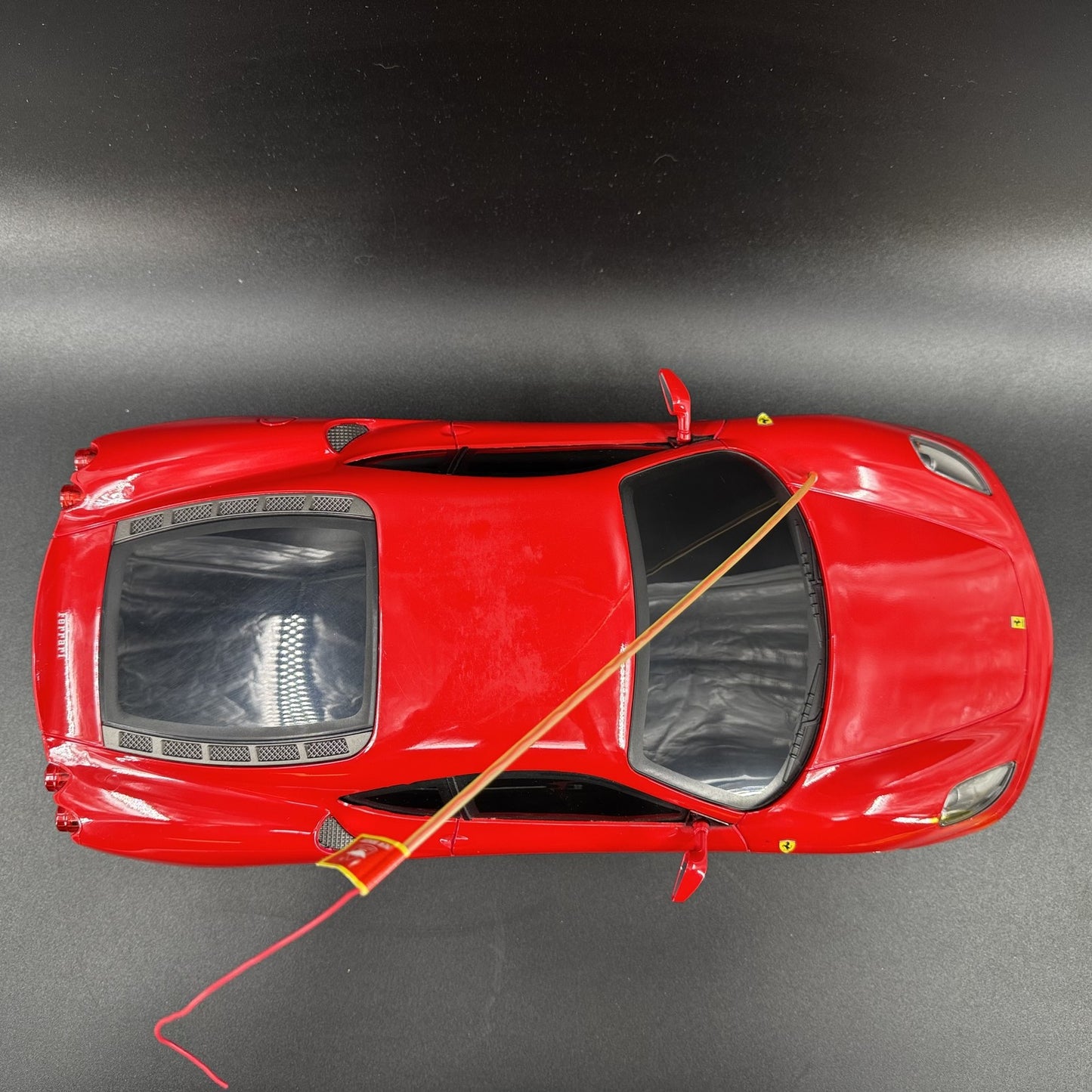 New Bright Ferrari F430 RC Radio Control Car 1/10 Scale 2007 TESTED WORKING