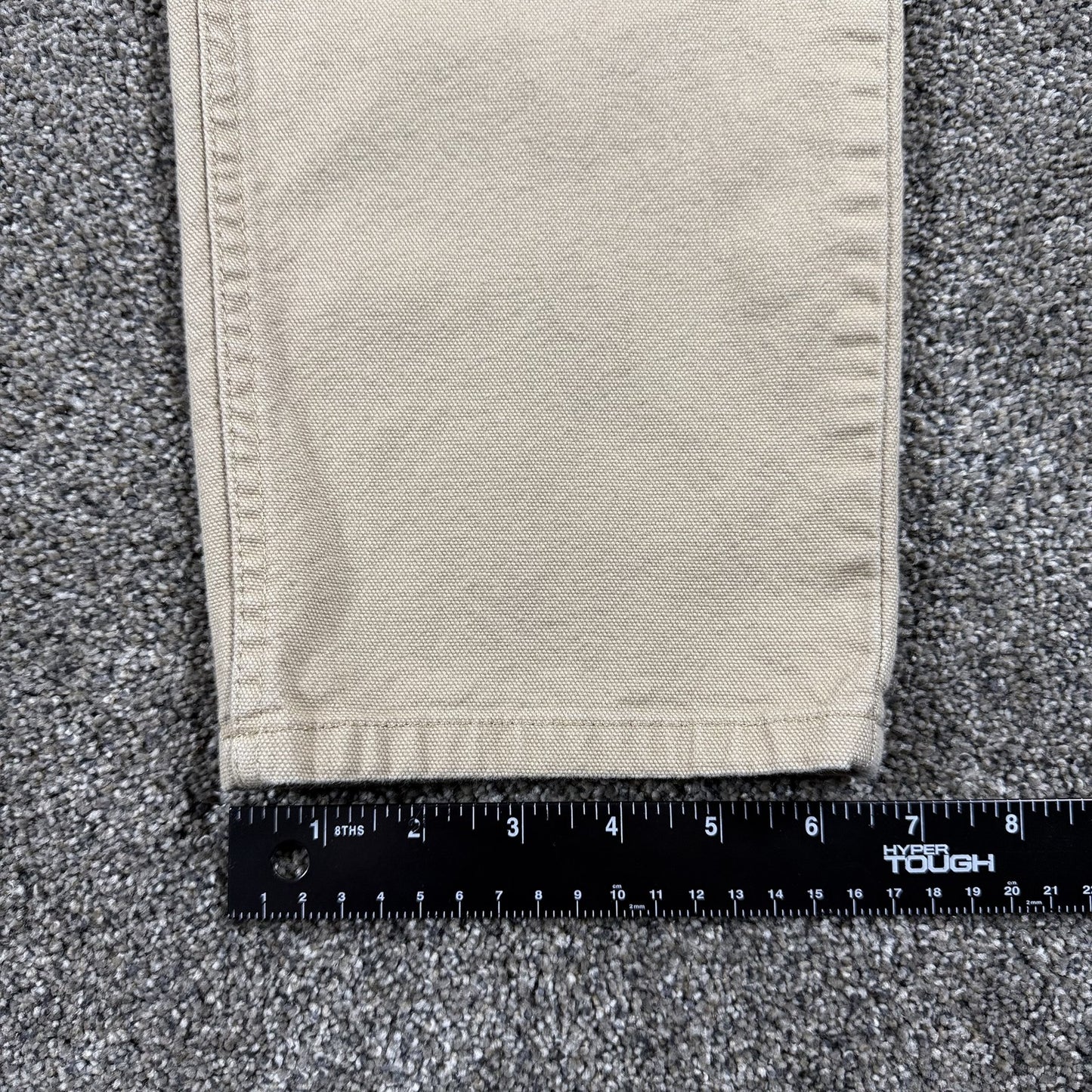 Carhartt WIP Women's Pierce Carpenter Pants Size 28 Tan Canvas RW/Boyfriend