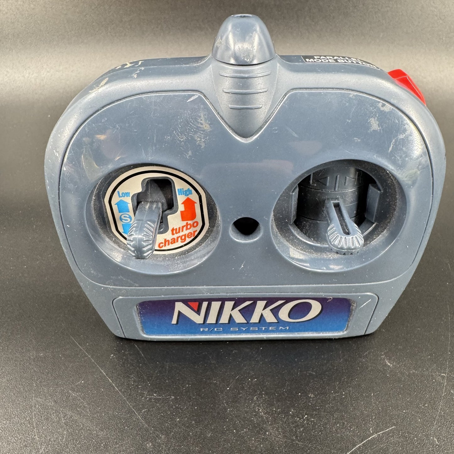 Nikko Turbo Radio Control RC Transmitter Remote 27MHz Parallel Mode