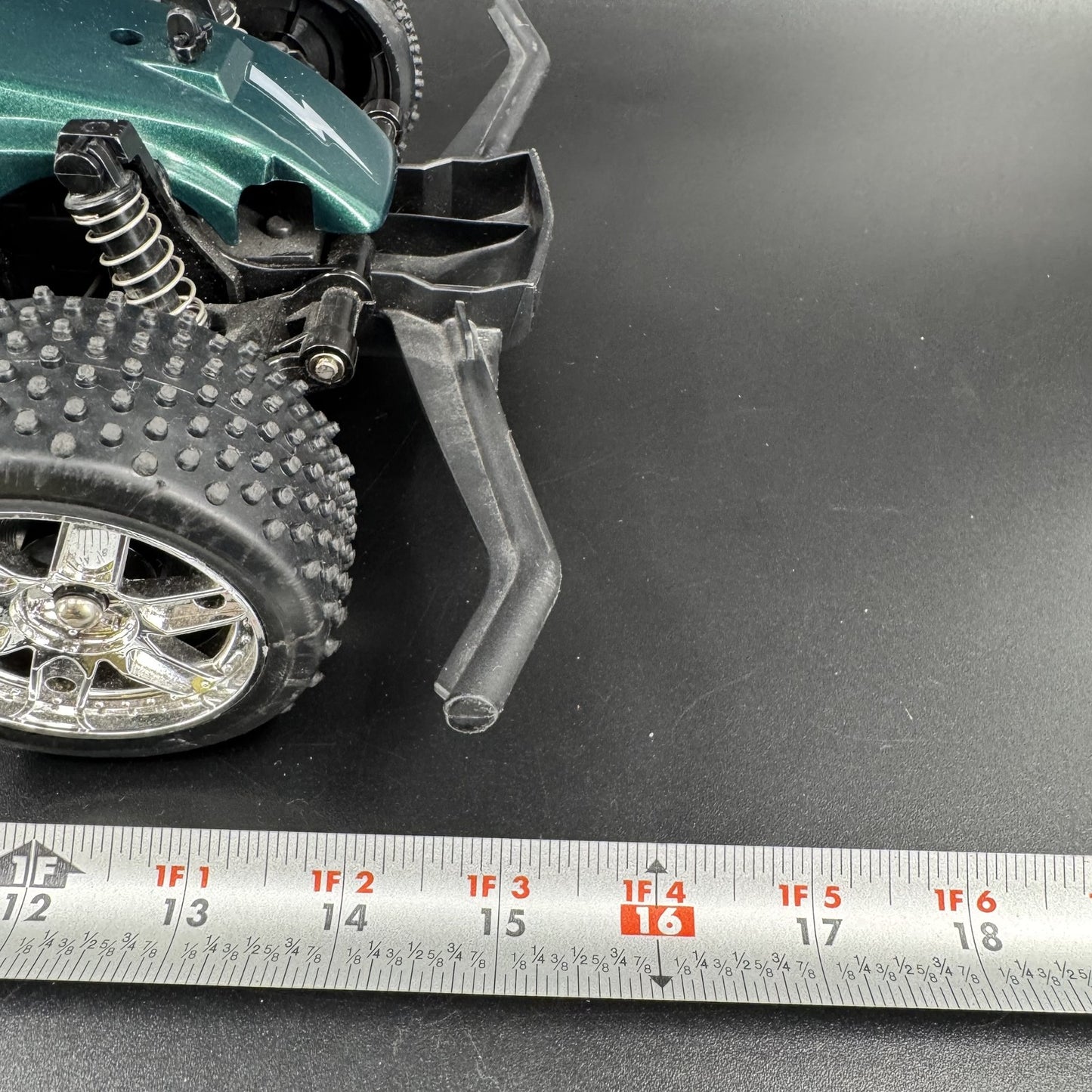 Nikko Flashback 1/12 Vintage Radio Control RC Car Buggy Green FOR PARTS