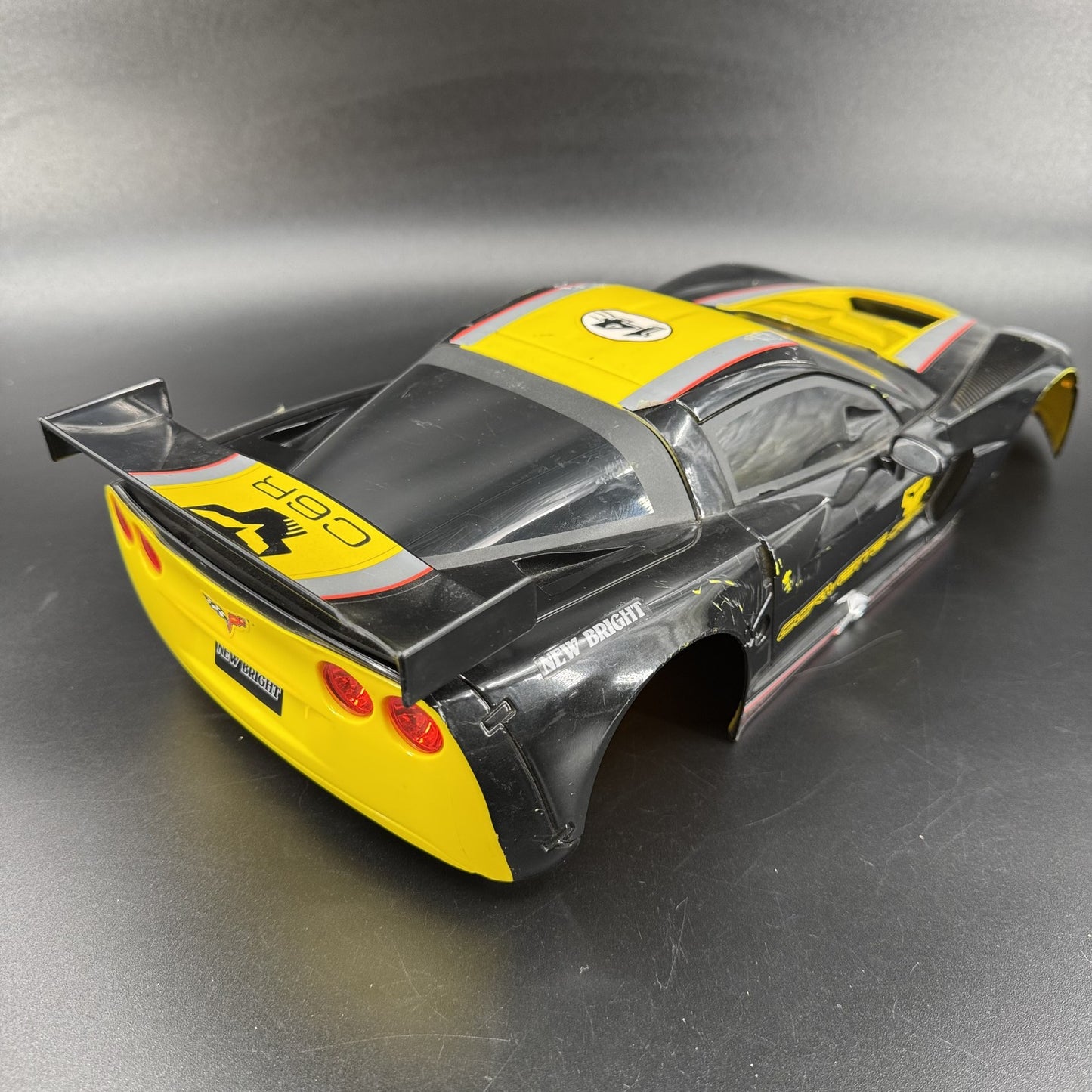New Bright Corvette C6R RC Car Body Shell ONLY 1/10 Radio Control