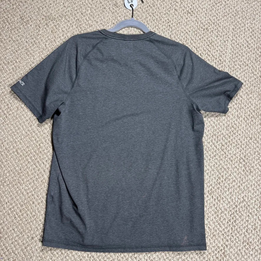 Carhartt Mens Force T-Shirt Relaxed Fit Size M Gray Short Sleeve Pocket FADED