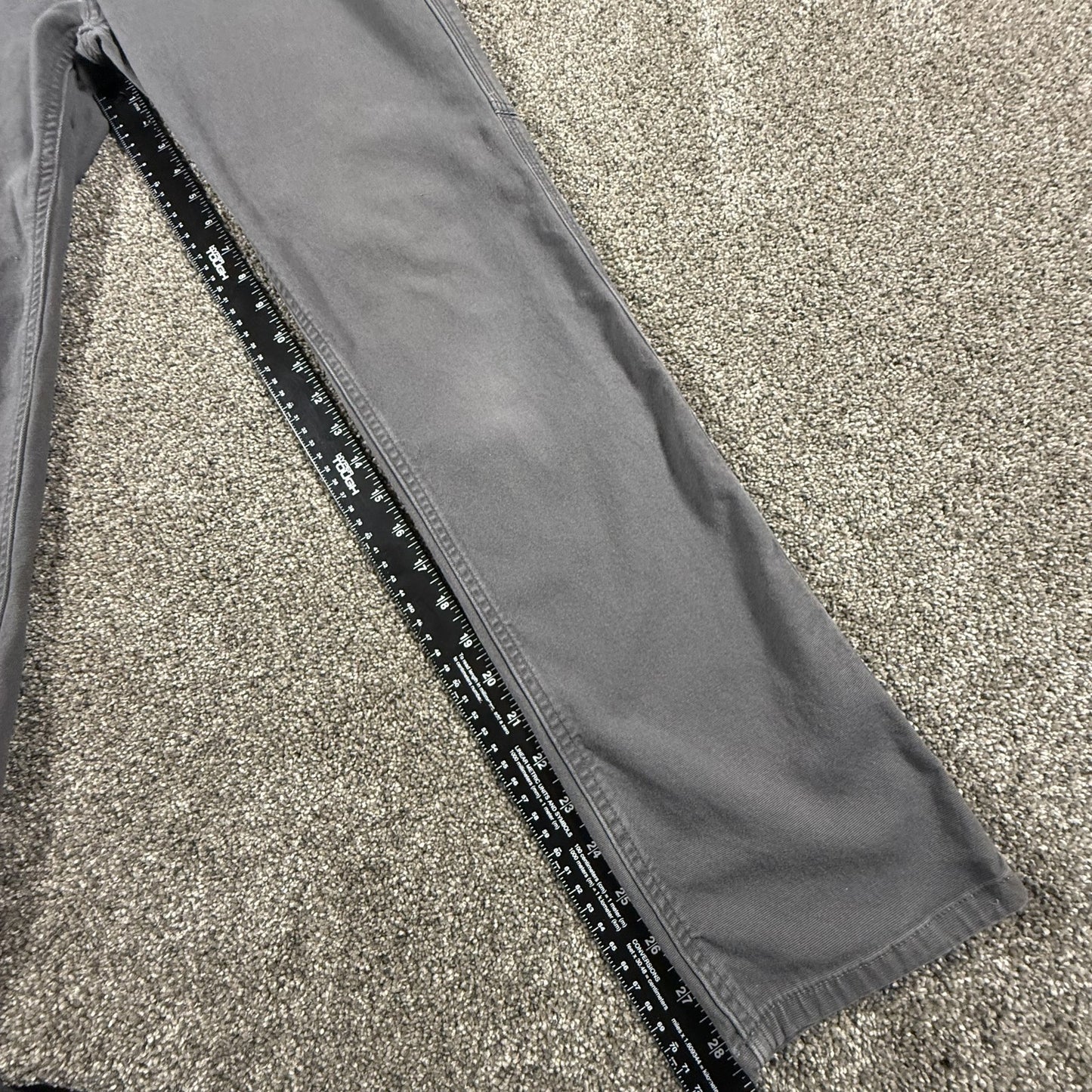 Carhartt Womens Work Pants Size 4 Gray Relaxed Fit Utility Carpenter