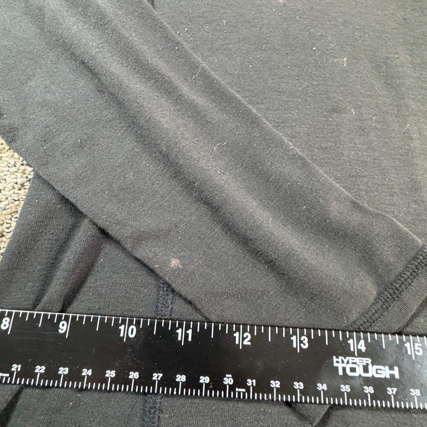 Carhartt Womens Force Quarter Zip Pullover Shirt Size S Black Workwear w/Flaws