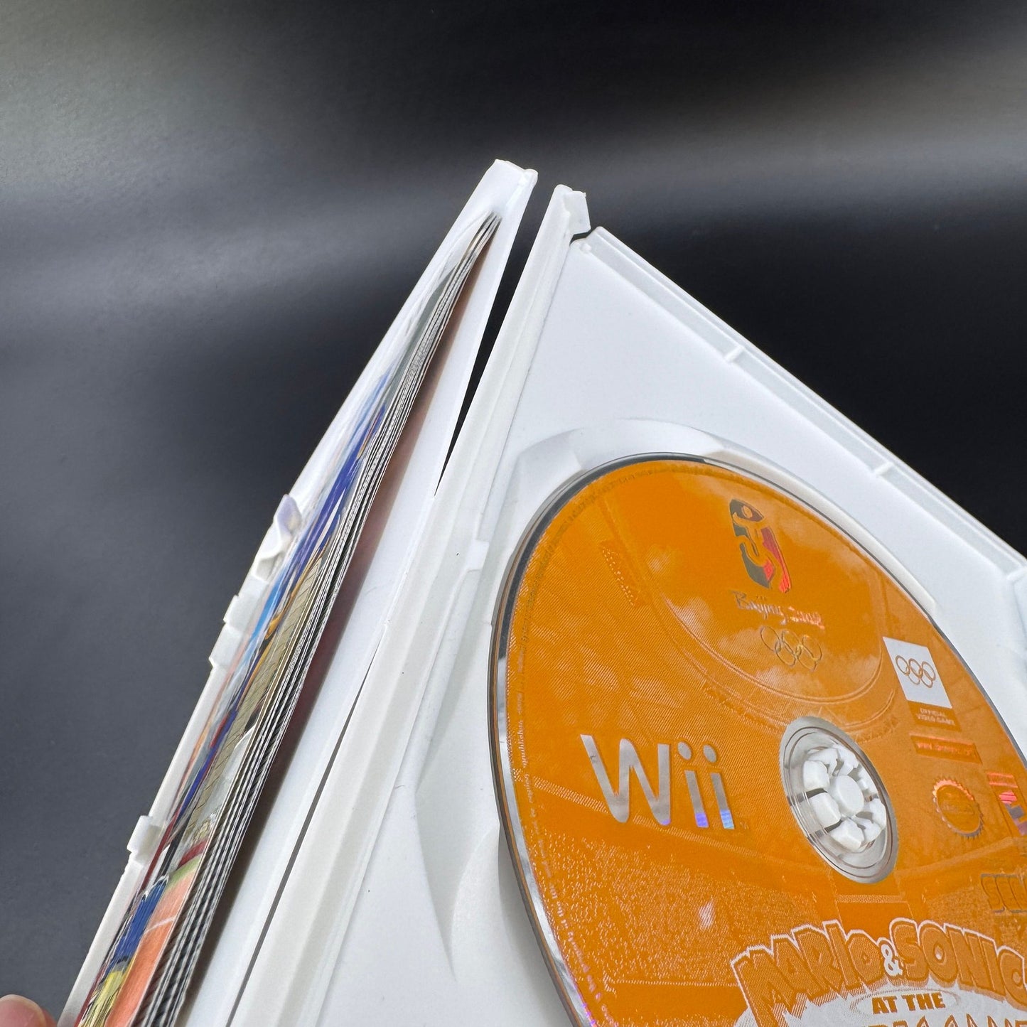 Nintendo Wii Mario Sonic Olympic Games Beijing 2008 Video Game CIB