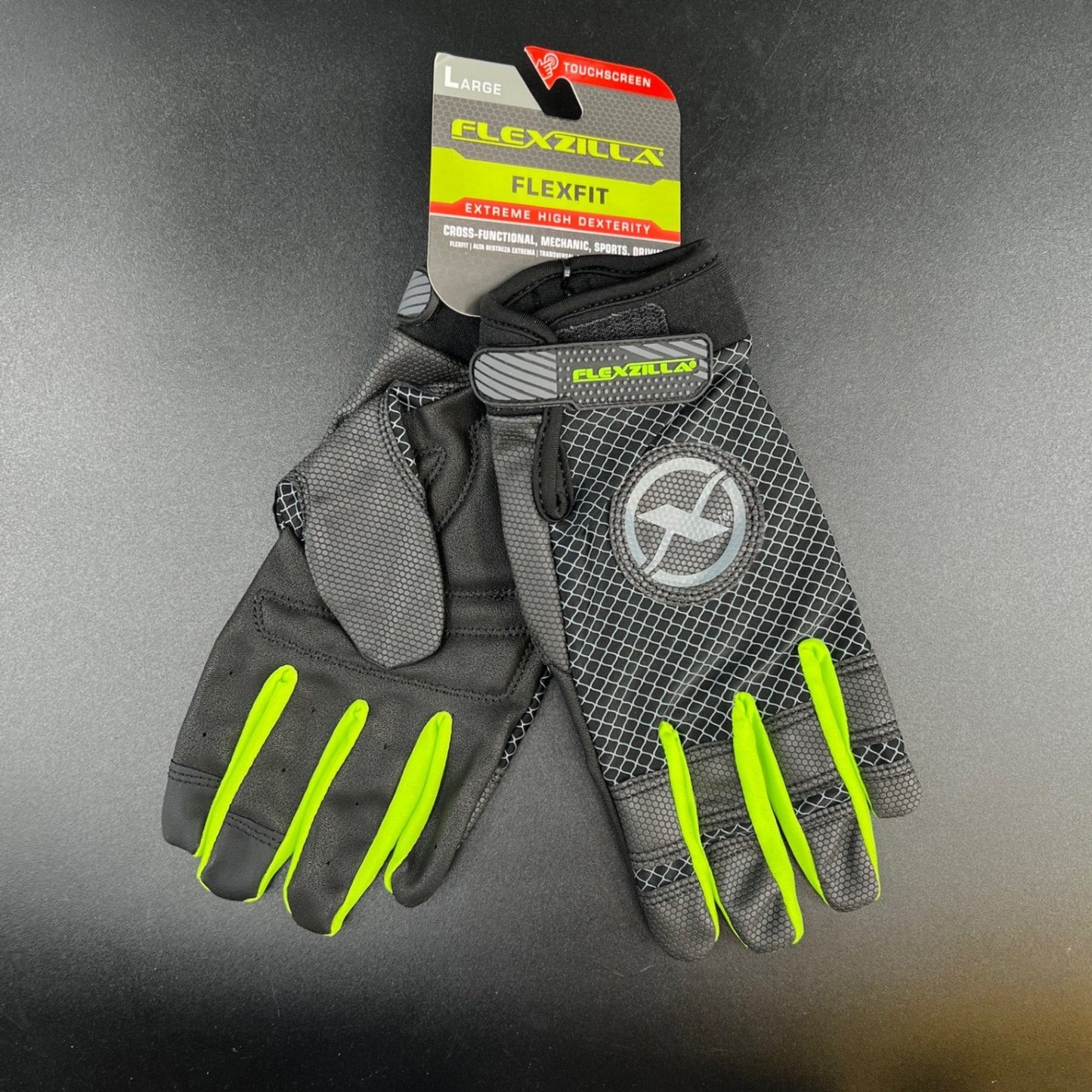 Flexzilla L Flexfit Touchscreen Work Gloves Mechanic High Dexterity