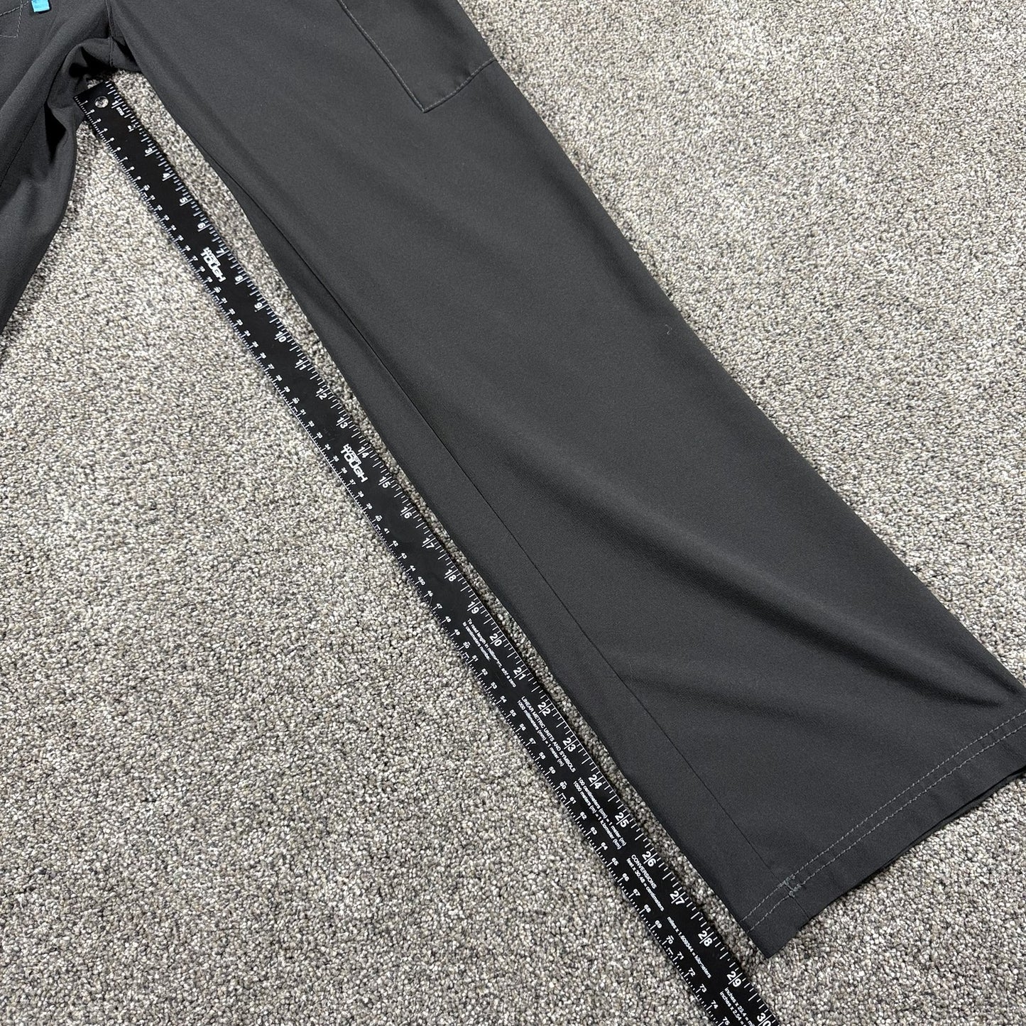 Carhartt Womens Scrub Pants Force S Regular Black Drawstring Cargo Pockets