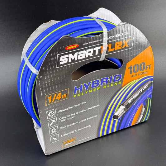 Legacy SmartFlex Air Hose 100 FT 1/4 IN Hybrid Kink Resistant All Weather