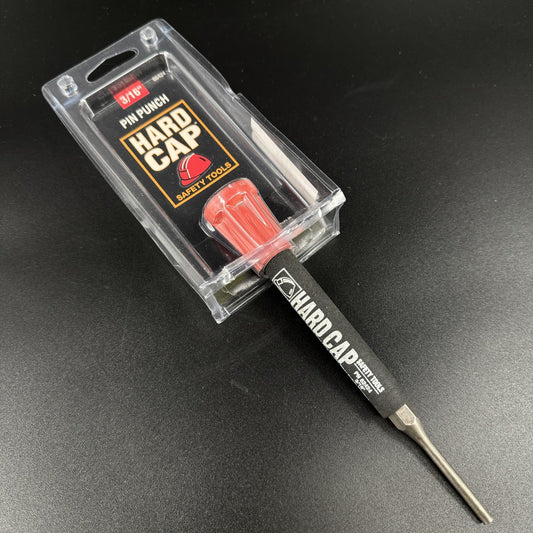Hard Cap Safety Tools Pin Punch 66424 New 3/16 Inch Hand Struck Tool