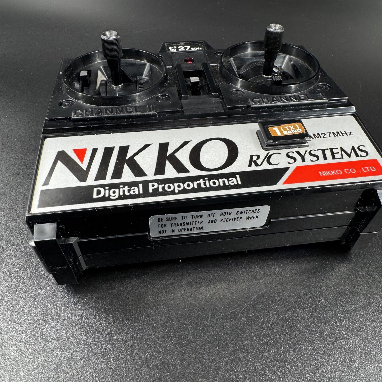 Nikko RC Systems Radio Remote Control Transmitter 27MHz Band 1