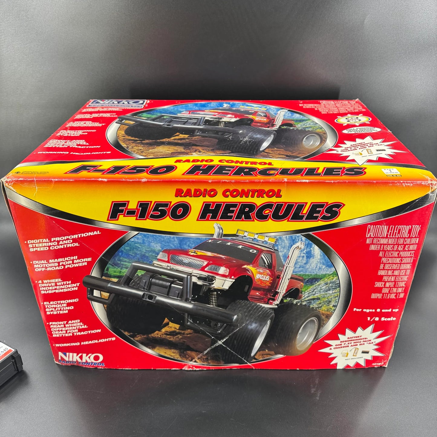Nikko F-150 Hercules Radio Control RC Truck 1/8 Scale Vintage Complete TESTED