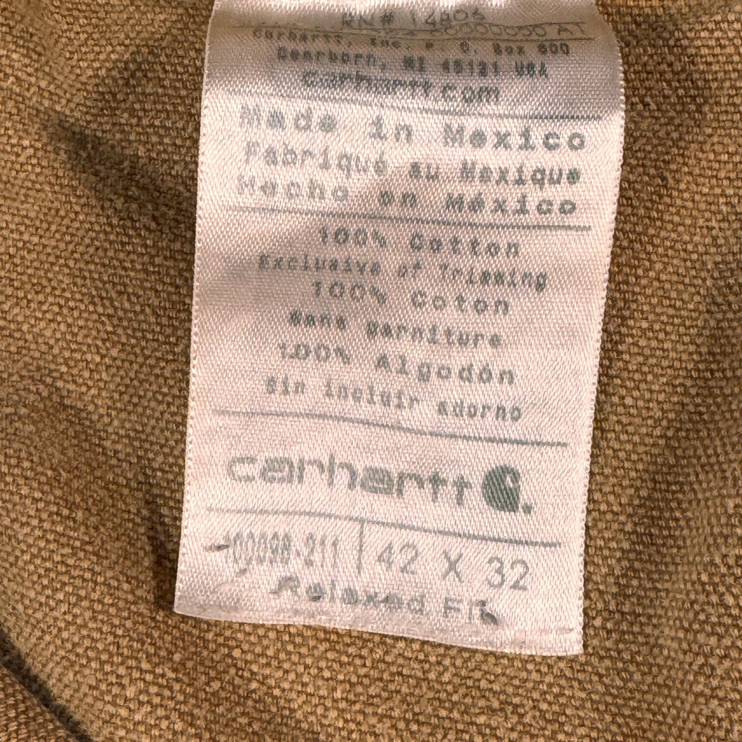 Carhartt Mens T Shirt XL Blue Loose Fit Graphic Logo Cotton Polyester