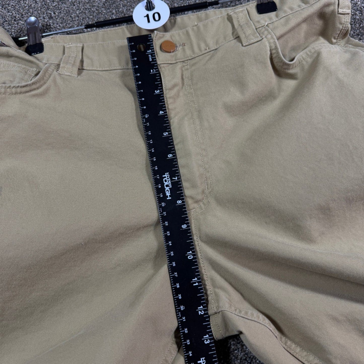 Carhartt Mens FR Flame Resistant Work Pants 38x36 Tan 2112 CAT 2 Sand Tan