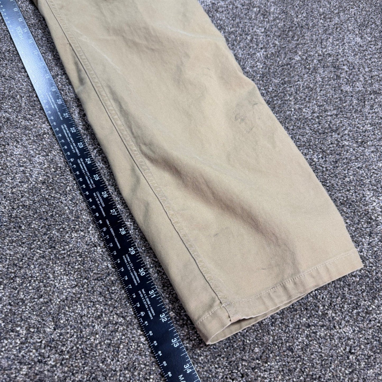 Carhartt Mens FR Flame Resistant Work Pants 38x36 Tan 2112 CAT 2 Sand Tan