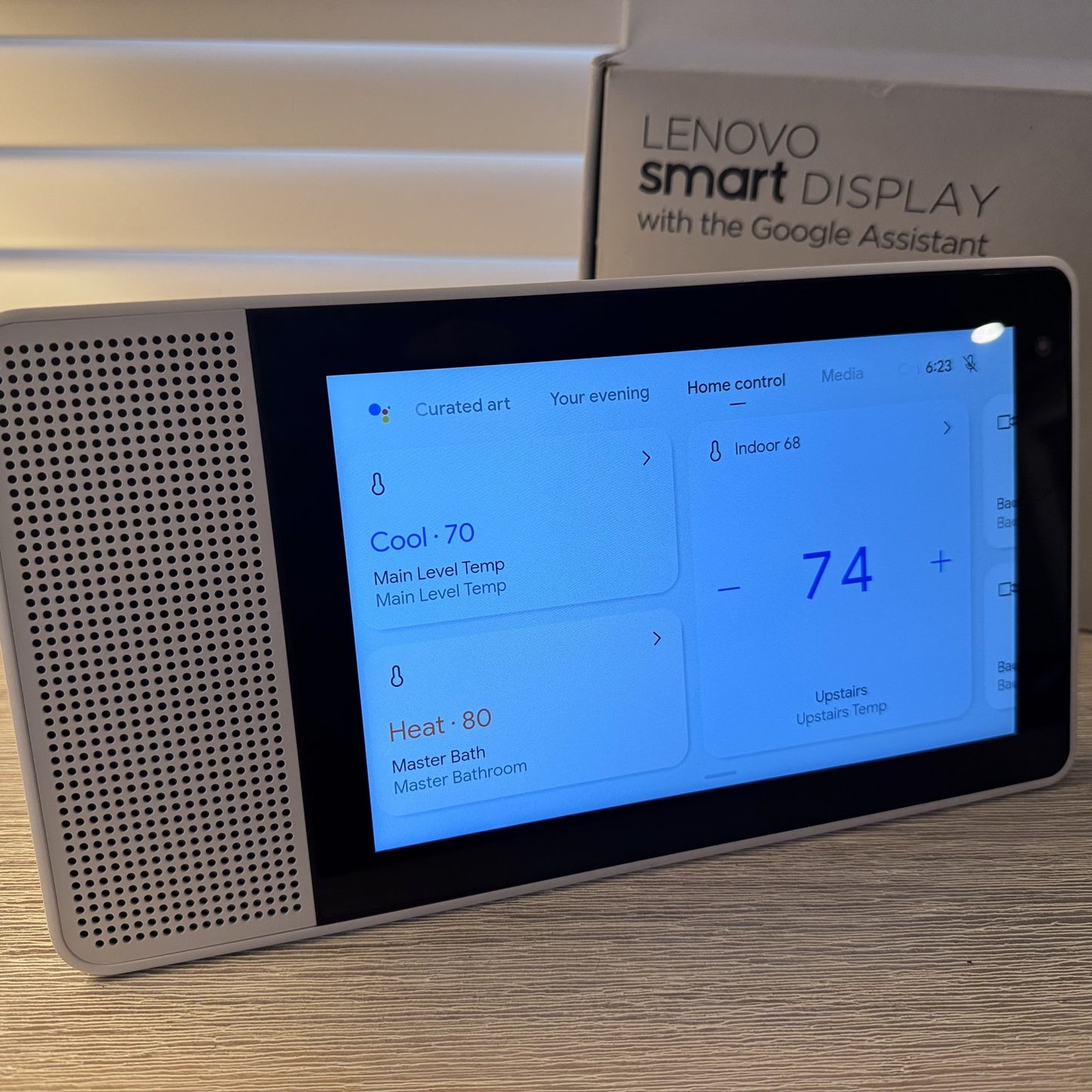 Lenovo Smart Display SD-8501F Google Assistant Smart Home Hub Touchscreen