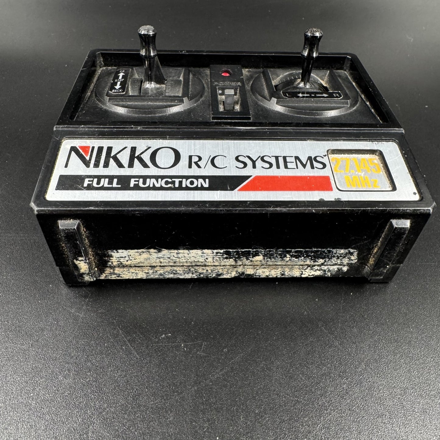 NIKKO Radio Control RC Transmitter Remote 27.145 MHz POWERS ON