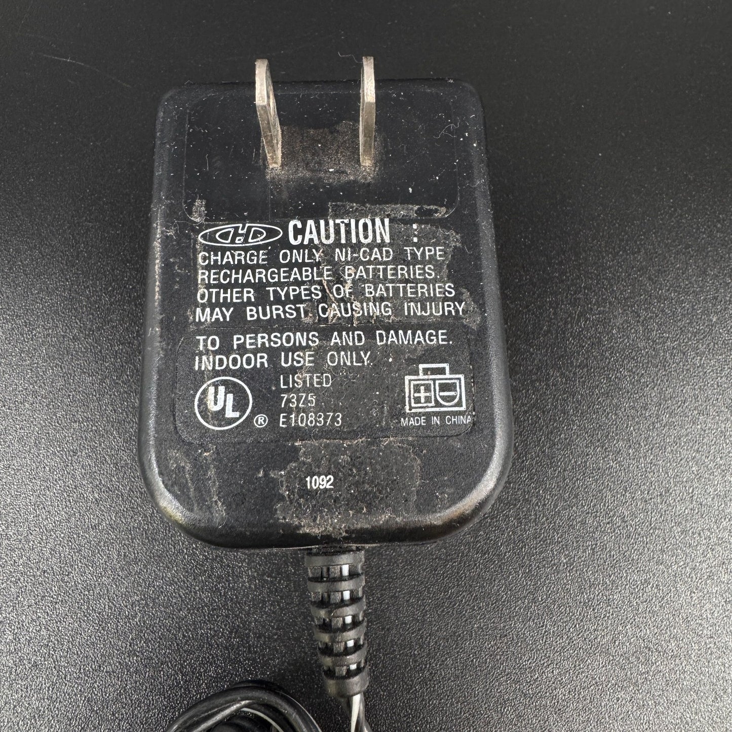 NewBright RC Car Battery Charger 9.6V NiCad Four Hour Quick Charger DPX412049
