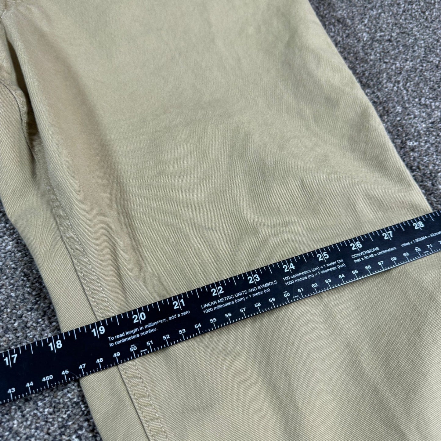 Carhartt Mens FR Flame Resistant Work Pants 38x36 Tan 2112 CAT 2 Sand Tan