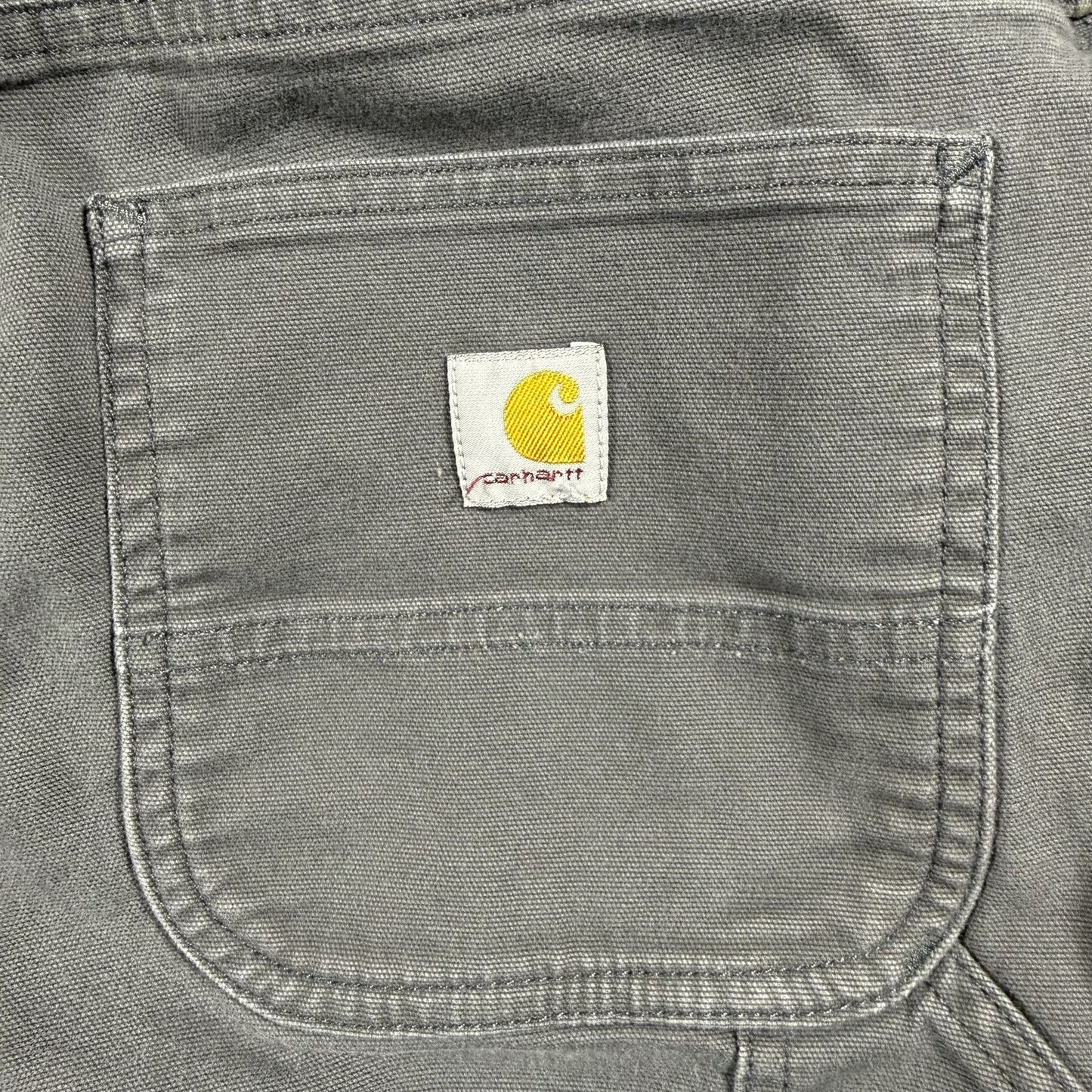 Carhartt Womens Work Pants Size 4 Gray Relaxed Fit Utility Carpenter