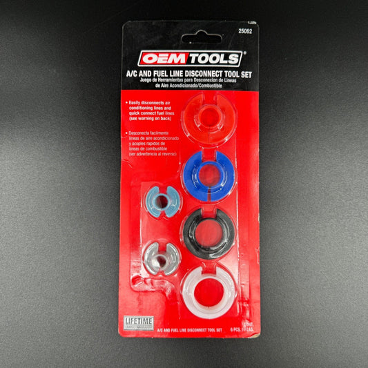OEM Tools AC Fuel Line Disconnect Tool Set 6 Piece Automotive 25052