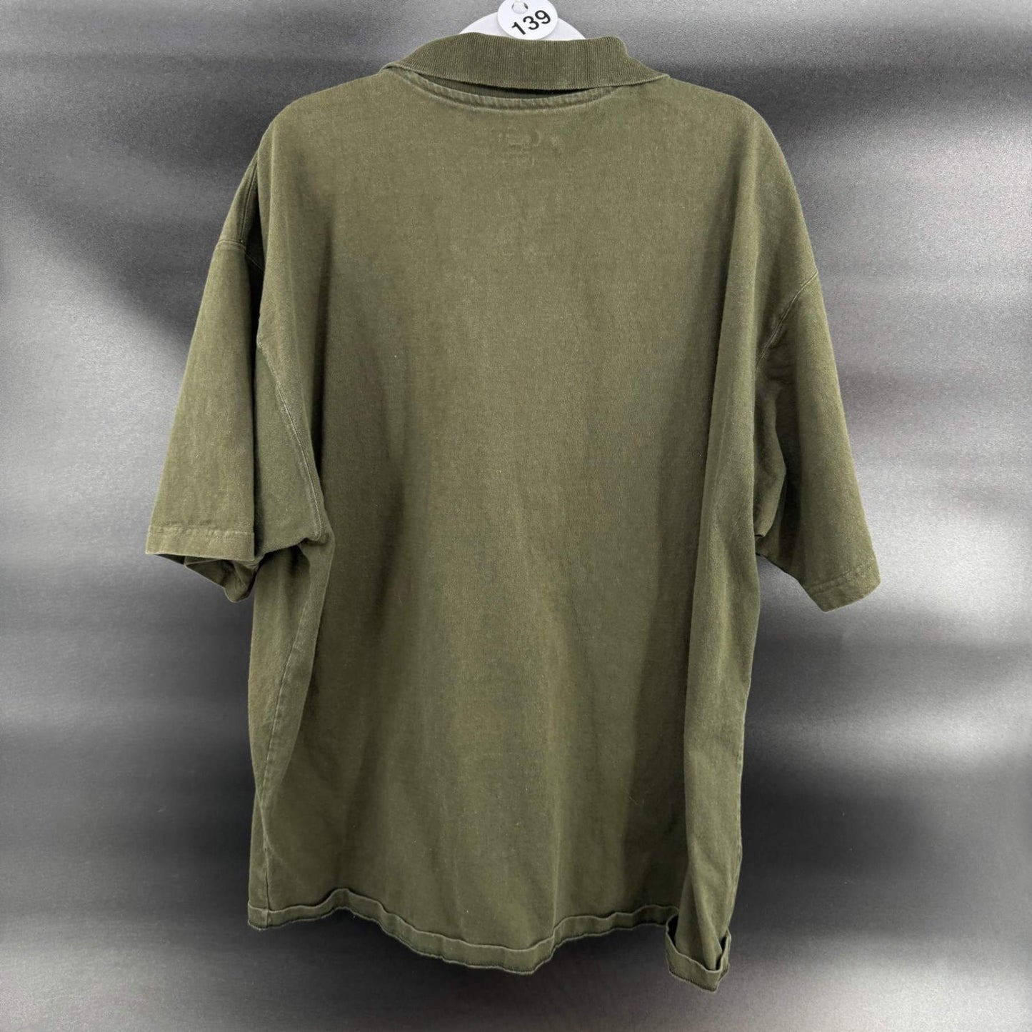 Carhartt Mens Pocket Polo Shirt K198 XL Olive Green Short Sleeve Cotton