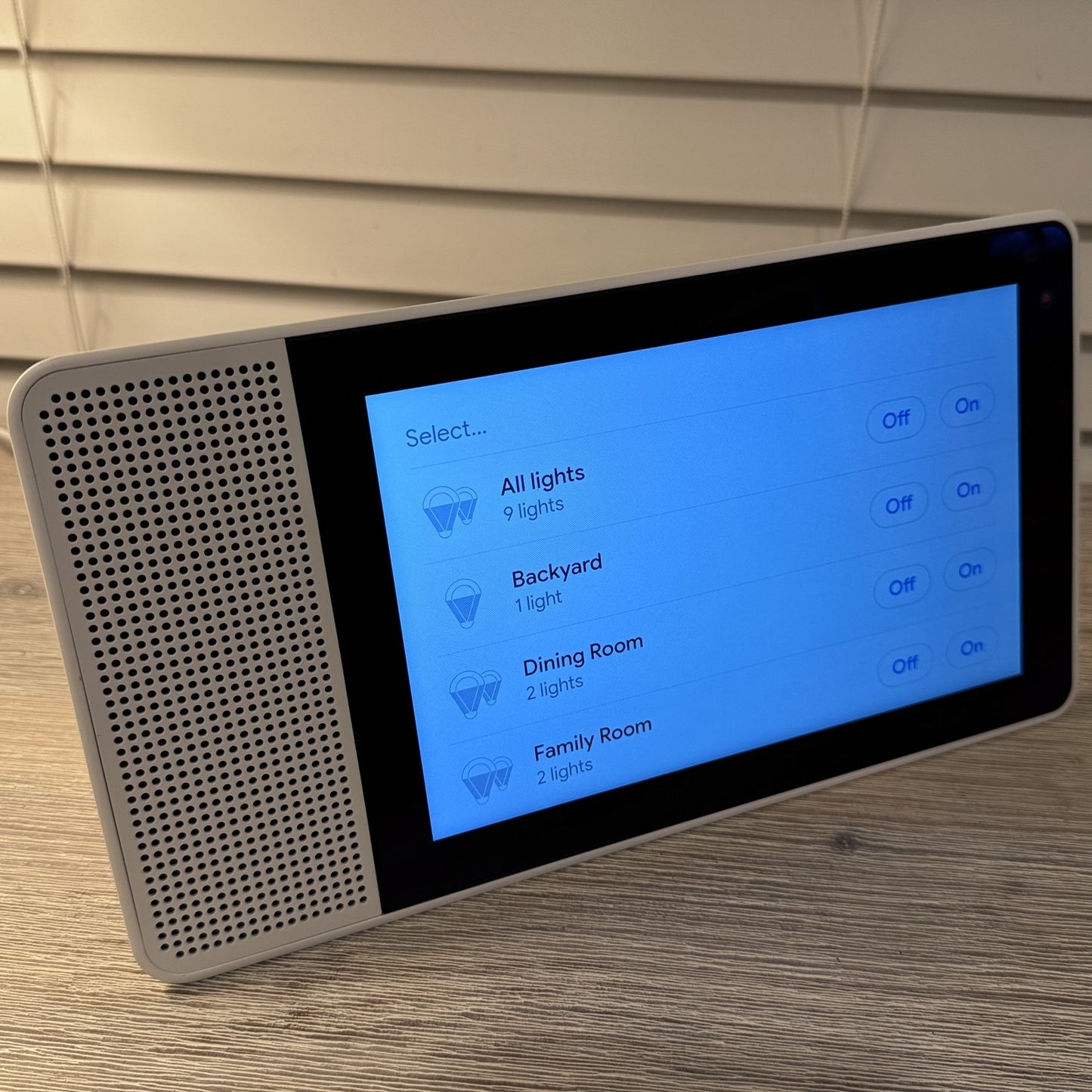 Lenovo Smart Display SD-8501F Google Assistant 8" White Smart Home Hub