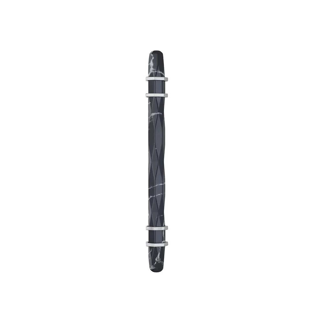 3 Pack Amerock Cabinet Pull Handle 7 1/2 in Black Marble BP36649MBKG10