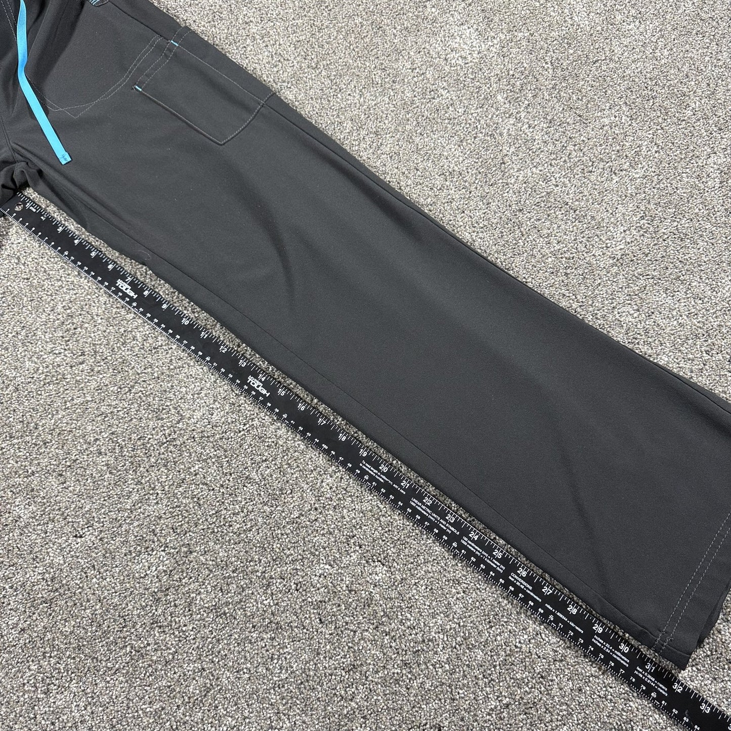 Carhartt Womens Scrub Pants C52110T Tall XS Black Medical Uniform Cargo