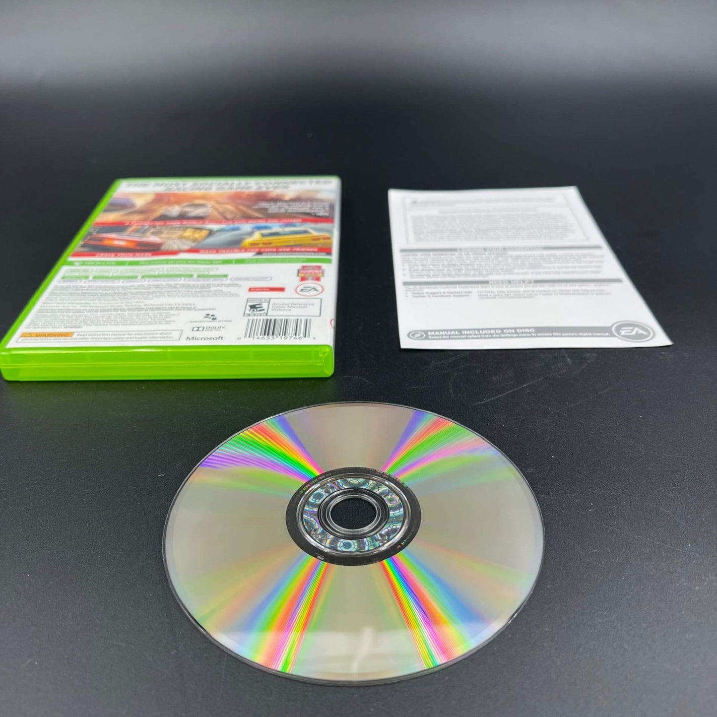 Need For Speed Most Wanted Microsoft Xbox 360 Platinum Hits Complete Kinect Game