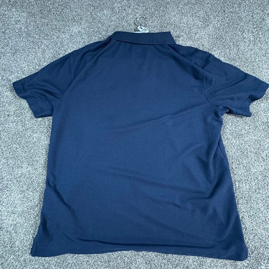Carhartt Mens Polo Shirt XL Navy Blue Original Fit Pocket K570