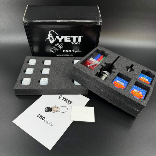 YETI SMART BENCH CNC Stylus Vinyl Cutting Art Tool Kit Collets Blades Markers