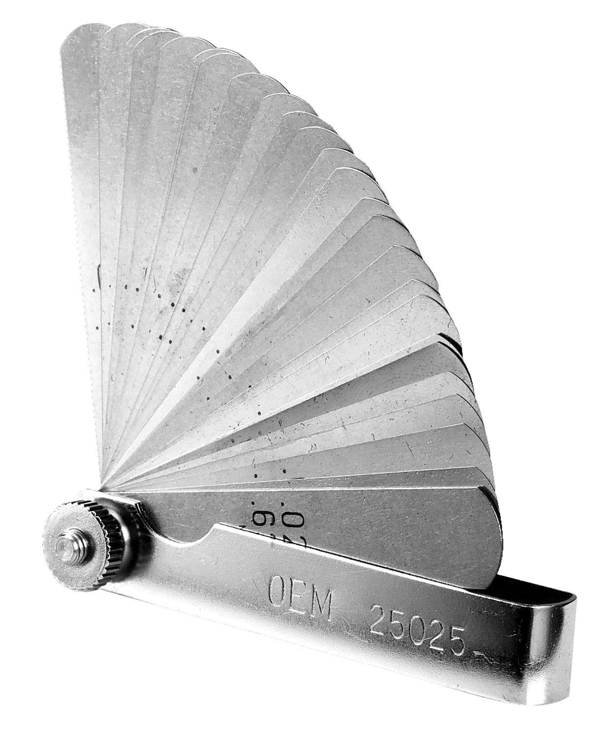 OEM TOOLS Master Feeler Gauge 26 Blades 25025 Inch Metric Steel Automotive Tool