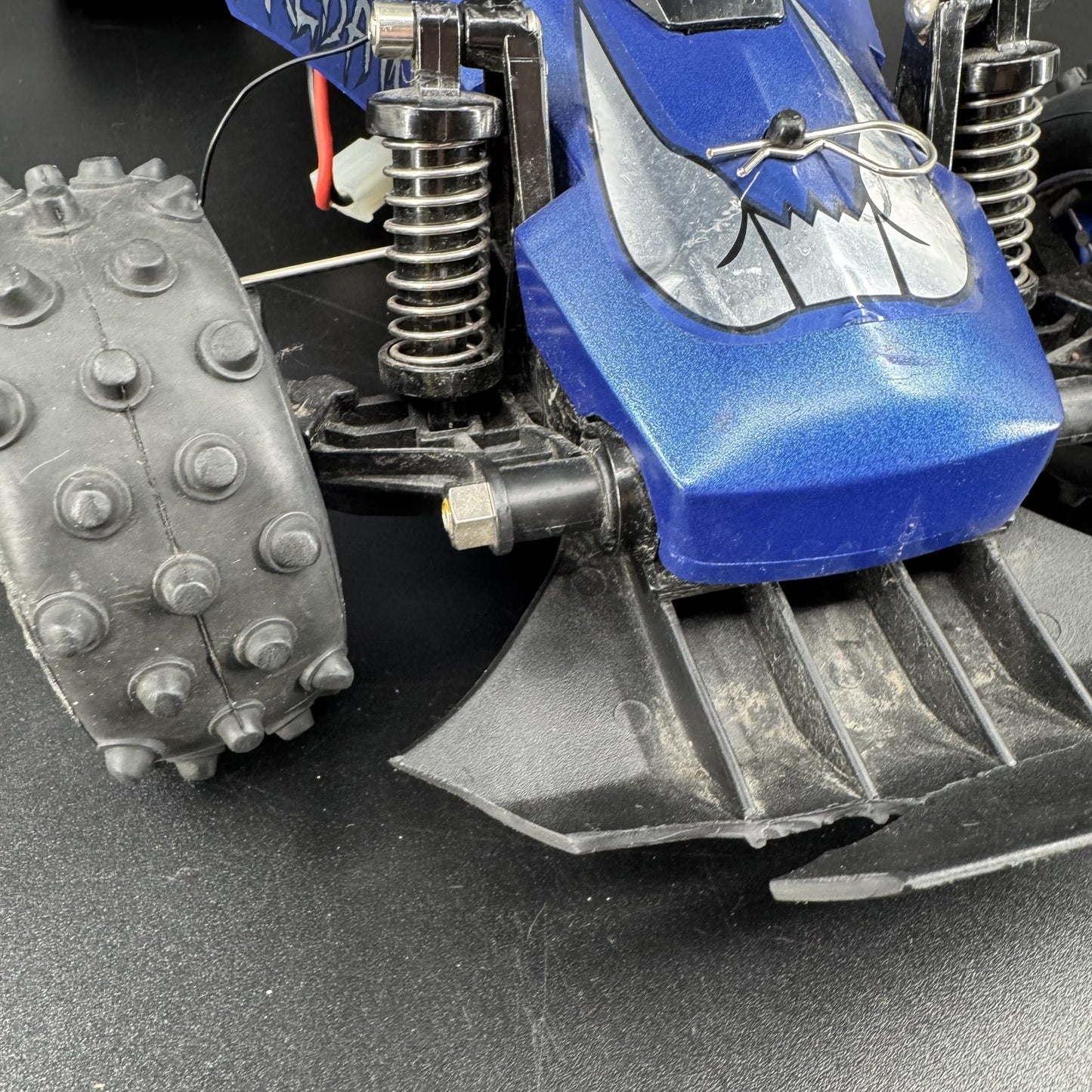 Nikko Predator 1/10 Vintage RC Radio Control Car Buggy Blue UNTESTED