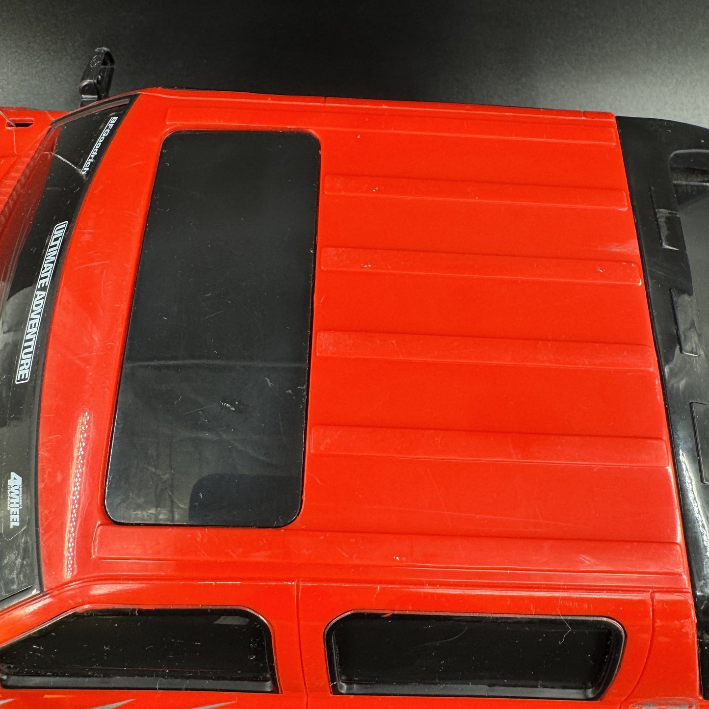 Radio Shack Avalanche RC Truck Remote Radio Control 4x4 Red 1/10 TESTED