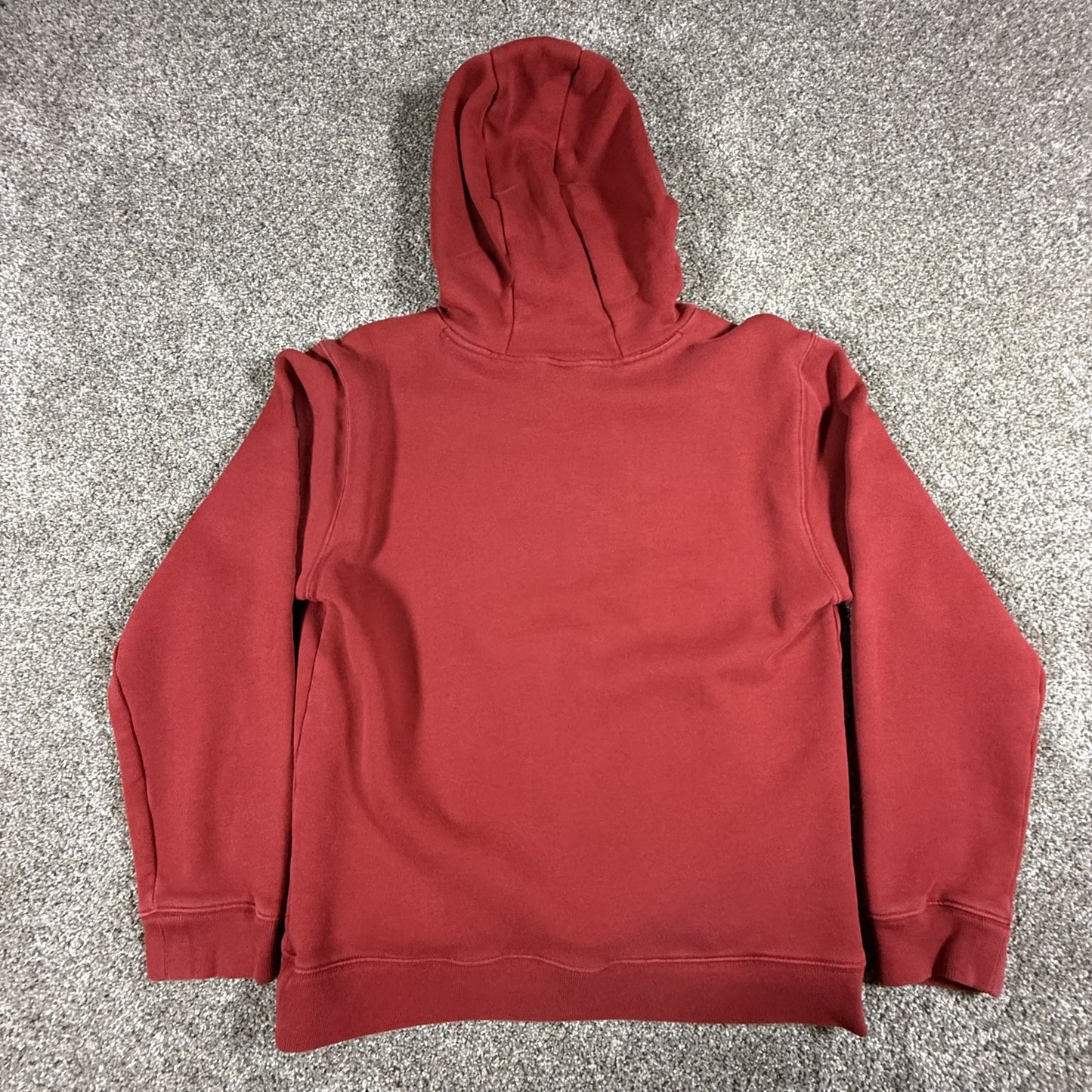 Carhartt Boys Hoodie XL Red Pullover Sweatshirt Fleece Lined Graphic Logo