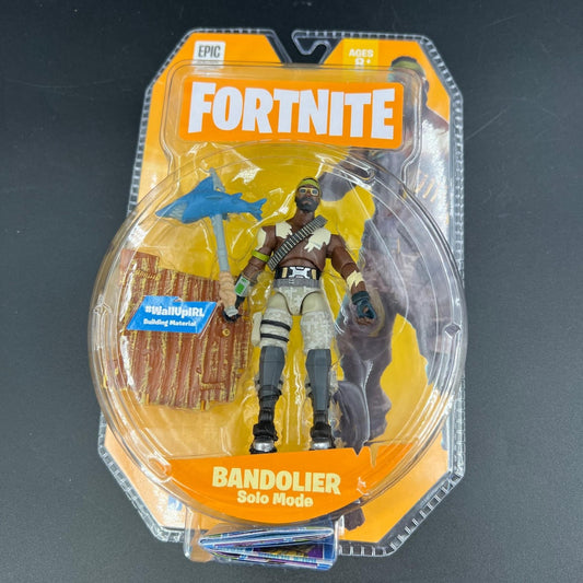 Fortnite Bandolier Action Figure 2018 Solo Mode Jazwares New Sealed In Box