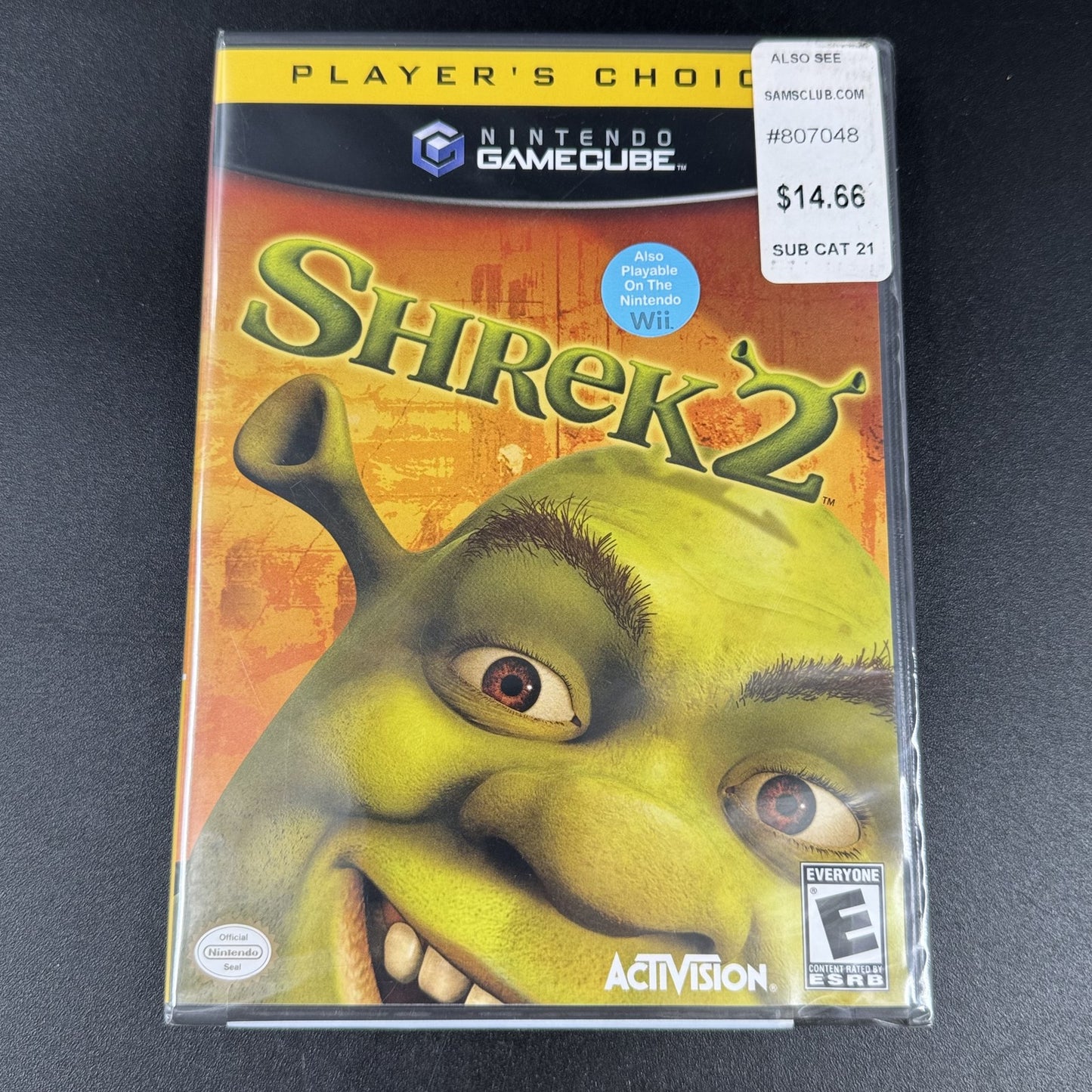 Shrek 2 Nintendo GameCube Players Choice Game New Factory Sealed Wii Compatible