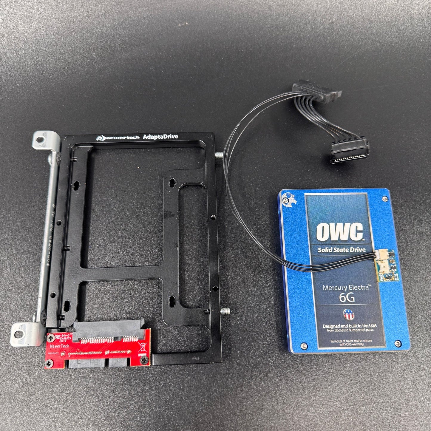 OWC 240GB SSD w/NewerTech AdaptaDrive 2.5 Thermal Adapter Kit iMac 2010/2011