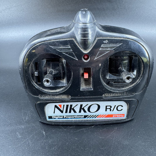 Nikko Vintage RC Radio Control Transmitter Remote 27MHz Tested For Power