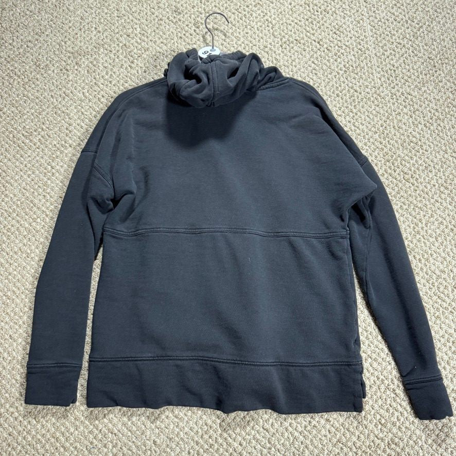 Carhartt Womens Hoodie Sweatshirt Pullover Size Medium 8-10 Black Relaxed Fit