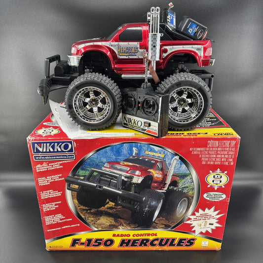 Nikko F-150 Hercules Radio Control RC Truck 1/8 Scale Vintage Complete TESTED