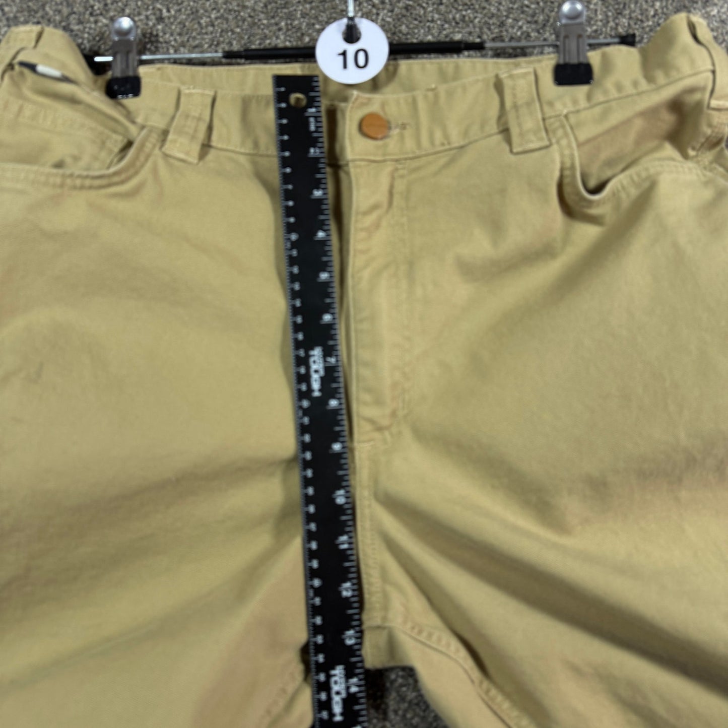 Carhartt Mens FR Flame Resistant Work Pants 38x36 Tan 2112 CAT 2 Sand Tan