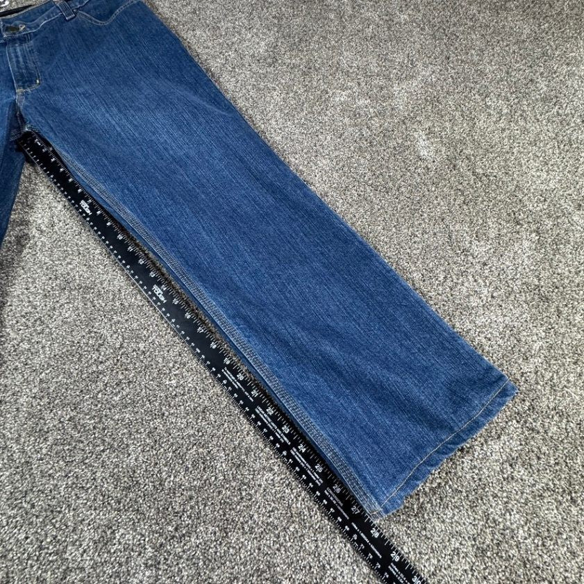 Carhartt Mens Jeans Size 40x30 Traditional Fit Blue Denim Work Pants