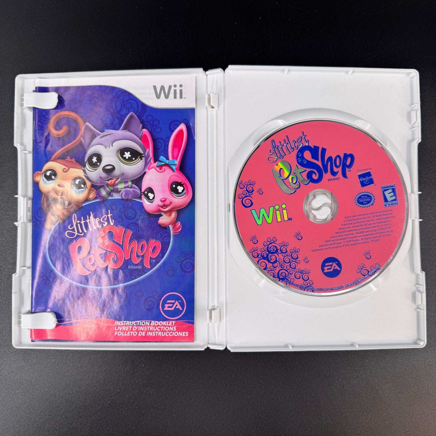 Littlest Pet Shop Nintendo Wii Game Complete CIB With Manual And Case