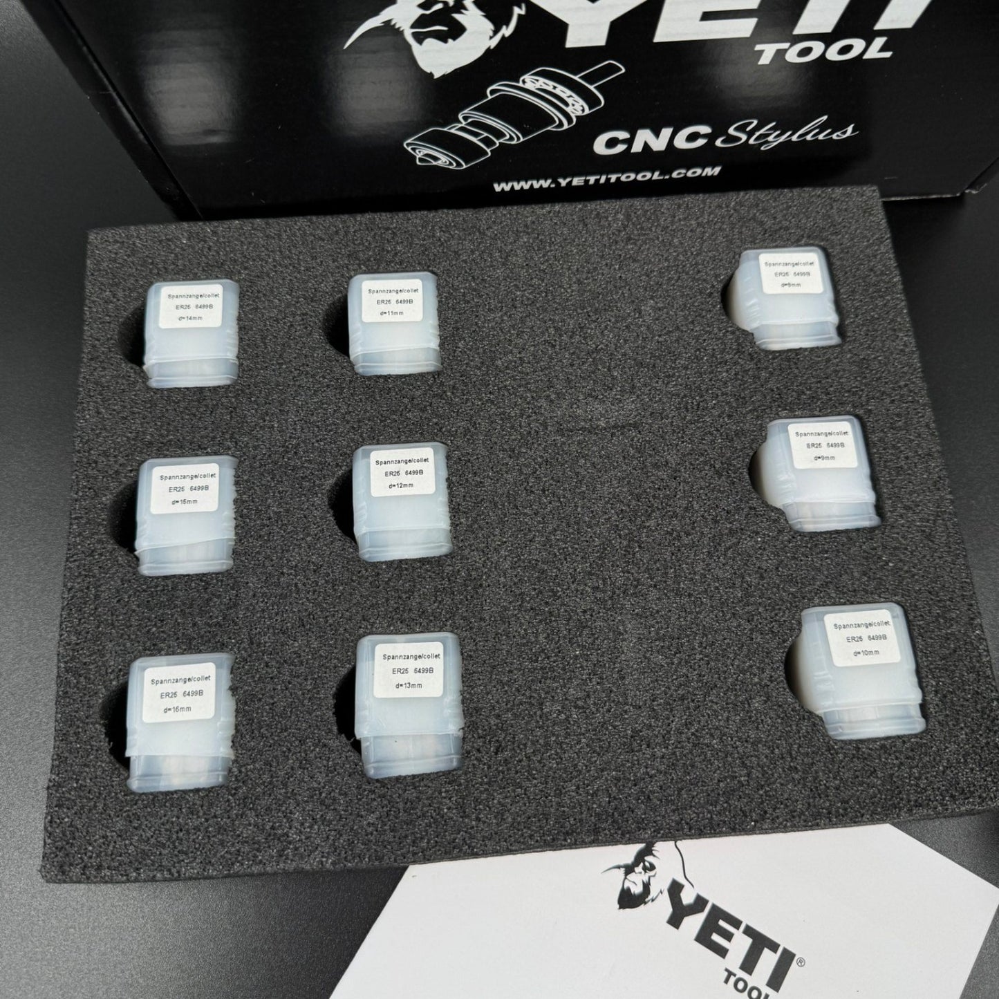 YETI SMART BENCH CNC Stylus Vinyl Cutting Art Tool Kit Collets Blades Markers