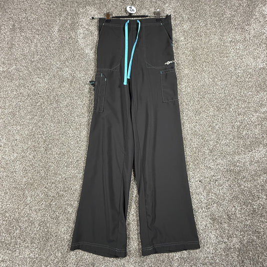 Carhartt Force Womens Scrub Pants XS Regular Black Drawstring Medical Cargo
