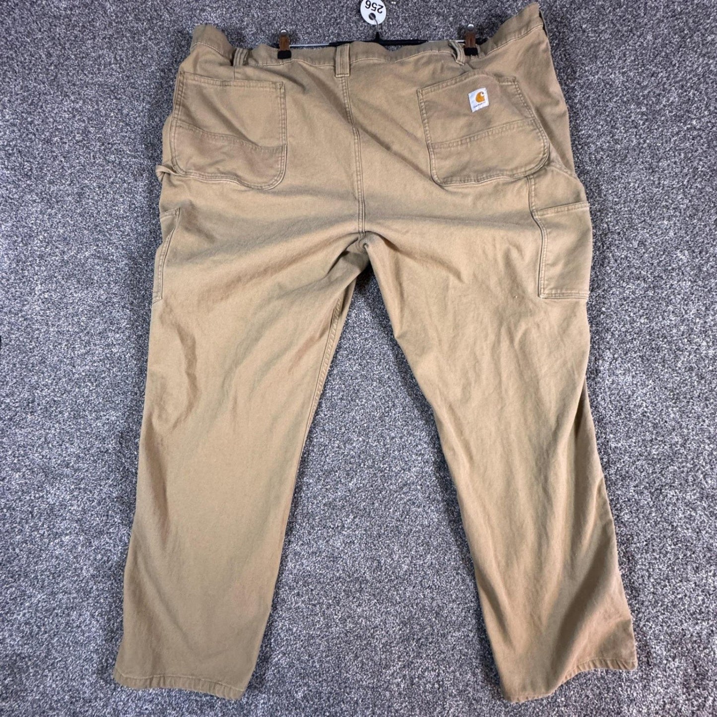 Carhartt Womens Crawford Work Pants Size 26W Tan Original Fit Carpenter