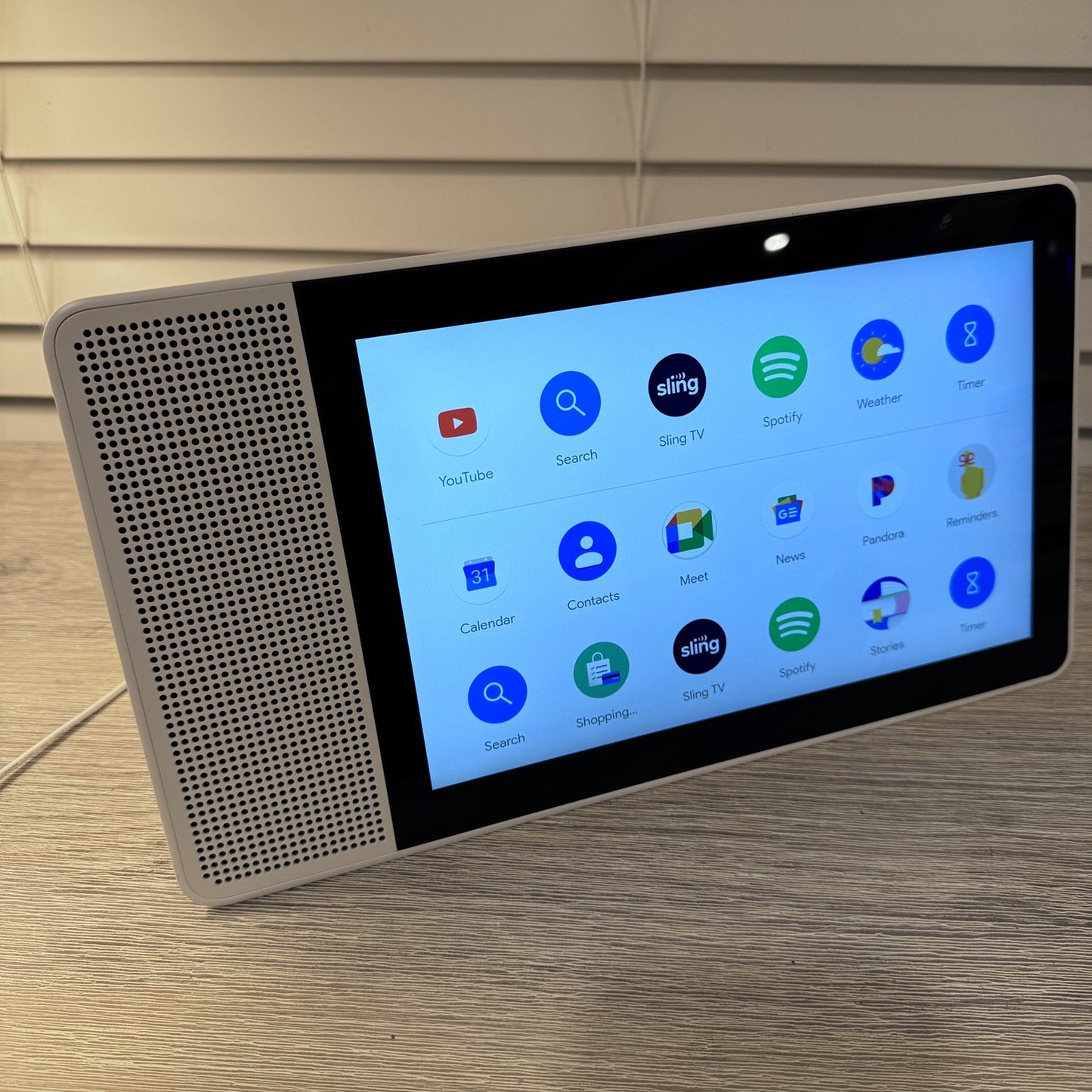 Lenovo Smart Display 10 Inch Google Assistant Bamboo Smart Home Hub SD-X701B
